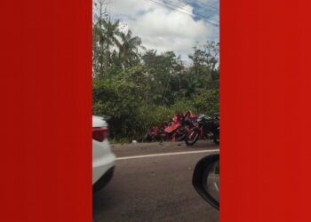 Acidente entre carreta e dois carros de passeio deixa uma pessoa morta na Alça Viária, na Grande Belém | Pará