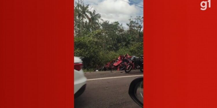 Acidente entre carreta e dois carros de passeio deixa uma pessoa morta na Alça Viária, na Grande Belém | Pará