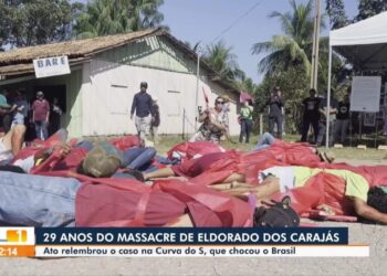 Ato marca 29 anos do massacre de Eldorado do Carajás, no Pará