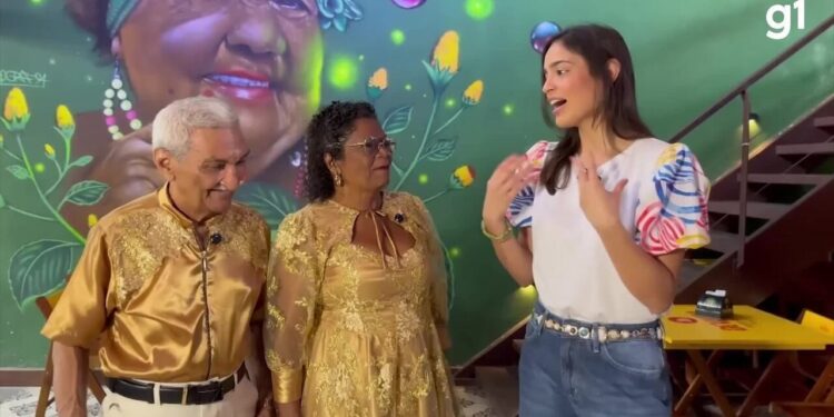 Casal de idosos dançarinos é exemplo de disposição e vira sensação nas noites de Belém