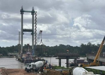 Governo do Pará inicia montagem da superestrutura da nova ponte estaiada entre Icoaraci e Outeiro | Belém