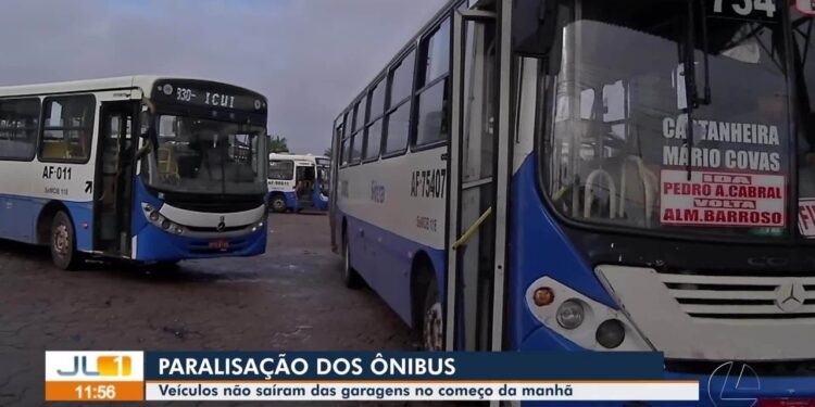Ônibus voltam a circular na Grande Belém após paralisação de rodoviários contra jornada dupla e demissão de cobradores