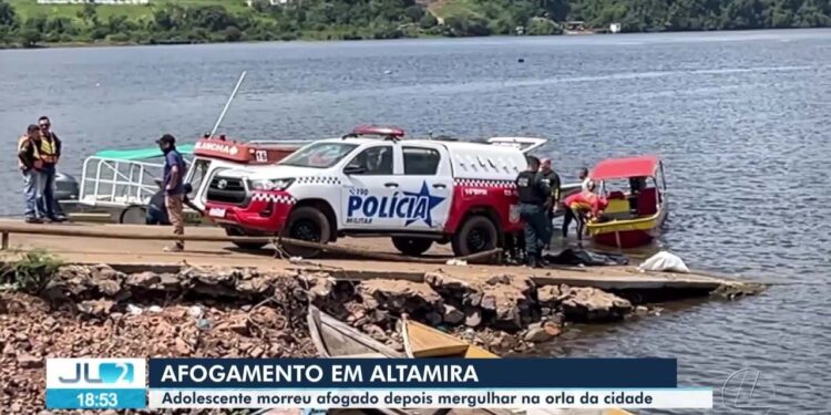 Adolescente de 15 anos morre após desaparecer no rio em Altamira, no Pará