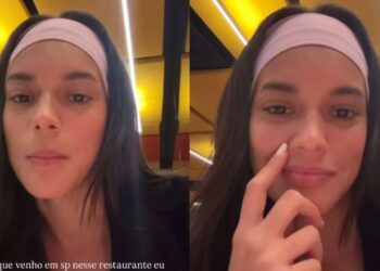 Alane Dias visita restaurante onde fez entrevista emprego e relembra perrengue: 'Menti pra caramba' | Celebridades