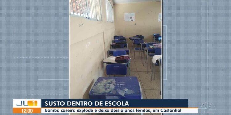 Bomba caseira explode em escola e deixa alunos feridos no Pará | Pará