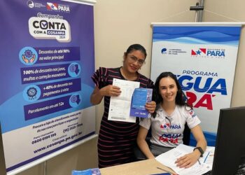 Campanha oferta descontos de até 90% em contas de água atrasadas