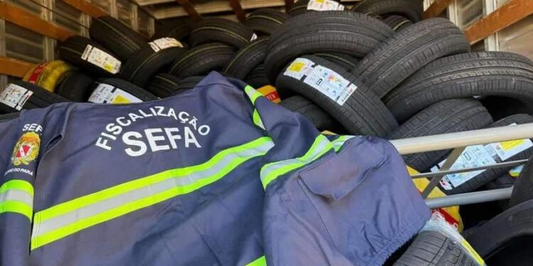 Carga de mais de R$ 400 mil em pneus e motores de kart é apreendida pela Sefa no interior do Pará | Pará