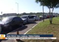 Feirão do Imposto: professora encara dois dias de fila para comprar botijão de gás a R$ 70 em Belém