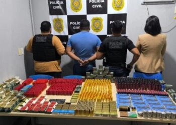Homem é preso ao ser flagrado com arsenal de 4 mil itens entre cartuchos, pólvora e espoletas, em Baião, no PA | Pará