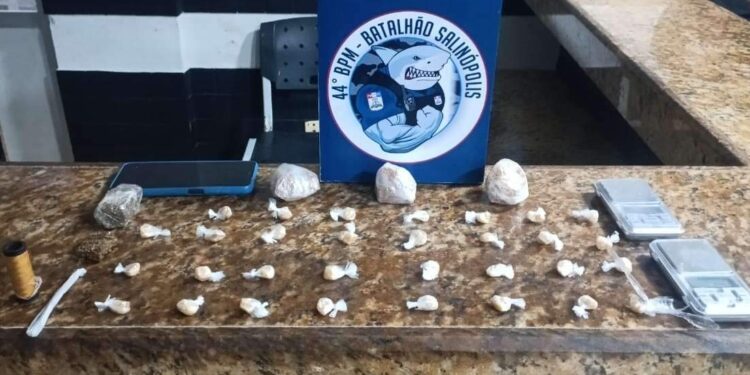 Homem é preso por tráfico de drogas durante operação contra facções em Salinópolis | Polícia