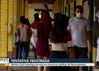 Inscritos em concurso suspenso após prisão de mulher com ponto eletrônico no Pará podem pedir reembolso