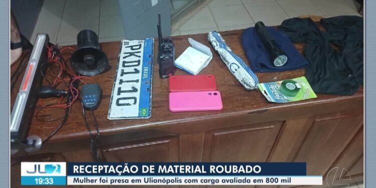 Mulher é presa no Pará com carga roubada de alumínio avaliada em R$ 800 mil