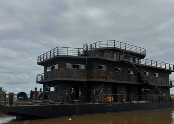 Obra da 3ª Base Integrada Fluvial de Segurança Pública já ultrapassa 60% do cronograma | Pará