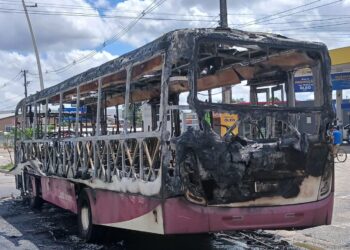 Ônibus pega fogo na avenida Augusto Montenegro e assusta passageiros em Belém | Pará