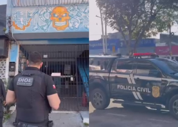 Polícia apreende materiais de torcidas do Remo e Paysandu durante operação em Belém