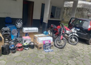 Polícia prende sete suspeitos e recupera carga furtada de loja de eletrodomésticos em Belém