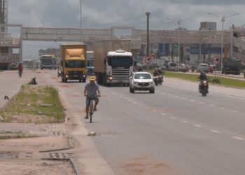 Sede da COP 30, Belém coloca em risco ciclistas em vias mal sinalizadas e sem manutenção