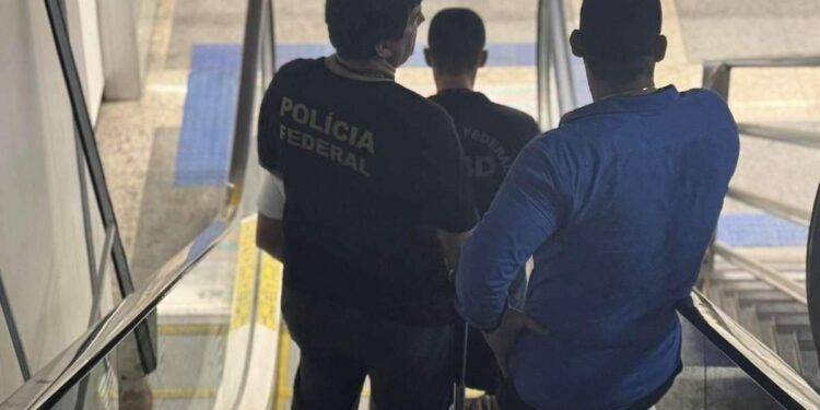 Suspeito de tráfico no Amazonas é preso pela PF no Aeroporto Internacional de Belém | Polícia
