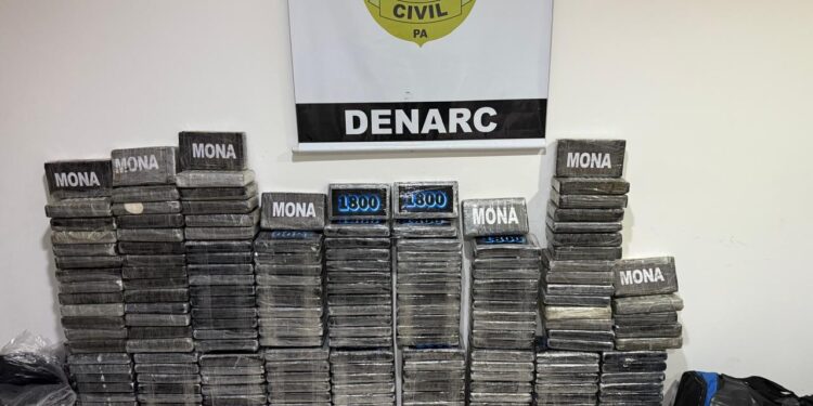 Trio de São Paulo é flagrado com 200 kg de cocaína em propriedade rural no Pará