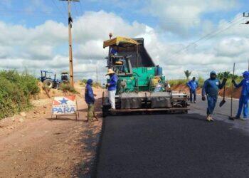 Avanço na pavimentação da PA-477 impulsiona desenvolvimento na região de Carajás | Pará