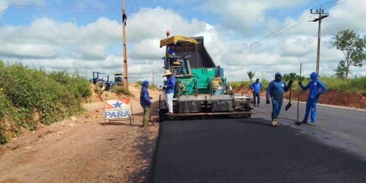Avanço na pavimentação da PA-477 impulsiona desenvolvimento na região de Carajás | Pará