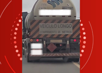 Caminhoneiro alcoolizado faz zigue-zague na BR-010 e é preso pela PRF; VÍDEO