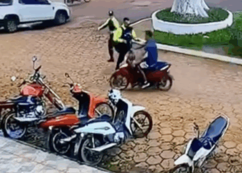 Blitz educativa termina em tombo inusitado em Uruará