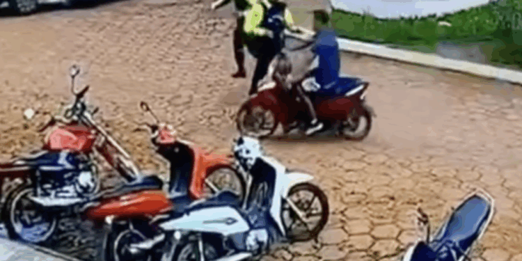 Blitz educativa termina em tombo inusitado em Uruará