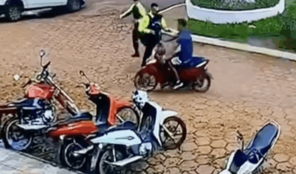 Blitz educativa termina em tombo inusitado em Uruará