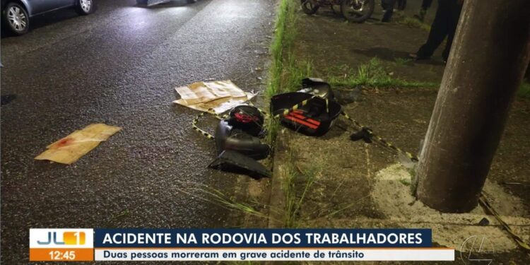 Casal morre em acidente de moto na rodovia Paulo Frota, em Belém