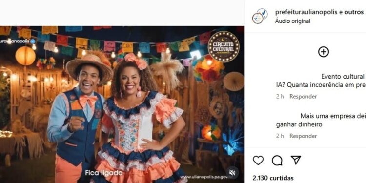 Cidade no Pará usa IA para criar vídeo de festa junina e gera controvérsia | Pará