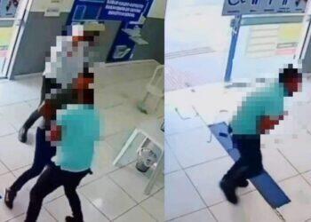 Homem finge preencher bilhete de apostas e baleia comerciante dentro de lotérica no Pará | Polícia