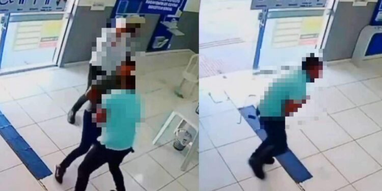 Homem finge preencher bilhete de apostas e baleia comerciante dentro de lotérica no Pará | Polícia