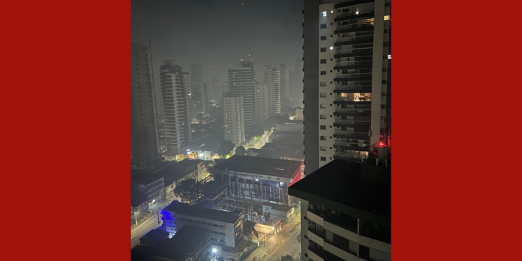 Incêndio no antigo lixão do Aurá, na Grande Belém, provoca fumaça na Região Metropolitana