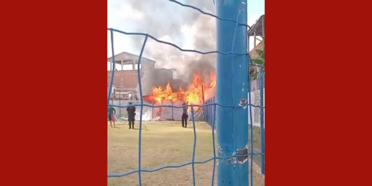 Incêndio próximo à Usina da Paz assusta moradores do Jurunas, em Belém