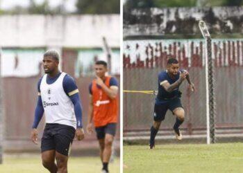 Jaderson e Maxwell iniciam transição após lesões e fazem trabalhos no campo | Remo