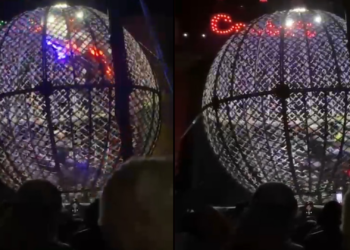 Moto atropela outra dentro de globo da morte em circo no Pará; VÍDEO mostra acidente