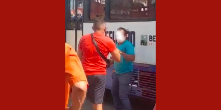 Motorista de 'geladão' e homem trocam socos na BR-316 ao som de brega, na Grande Belém; VÍDEO | Pará