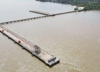 Obras da COP 30: Terminal de Outeiro é reformado para receber navios transatlânticos, em Belém