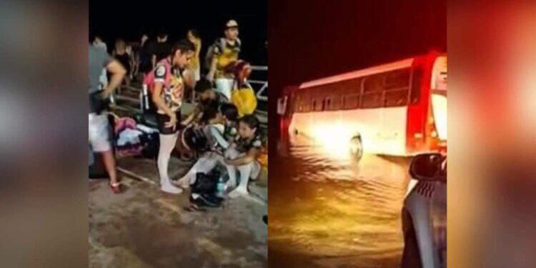 Ônibus com integrantes de quadrilha junina cai no Rio Tapajós em Santarém | Polícia