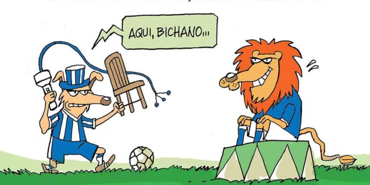 Papão motivado com reforços para o classico Re-Pa | Charges