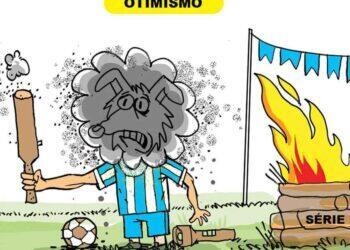 Paysandu perde para o criciúma mas continua otimista | Charges