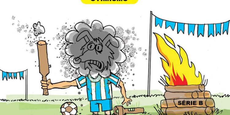 Paysandu perde para o criciúma mas continua otimista | Charges