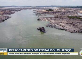 'Pedral do Lourenção': MPF pede à Justiça suspensão imediata da licença para explosão de rochas em rio no PA | Pará