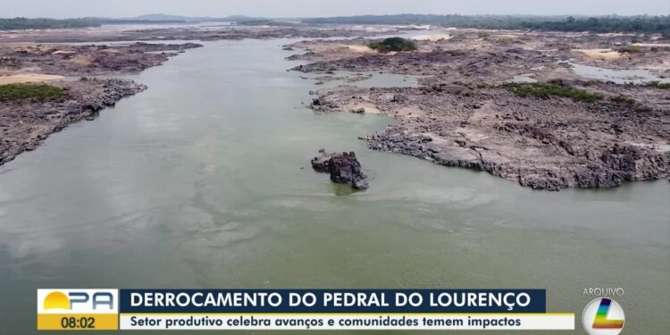 'Pedral do Lourenção': MPF pede à Justiça suspensão imediata da licença para explosão de rochas em rio no PA | Pará