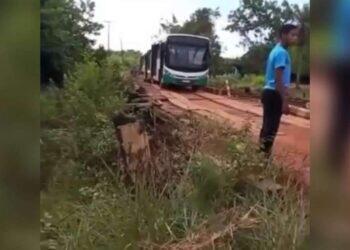 Ponte de madeira em situação crítica causa transtornos na zona rural de São Domingos do Capim | Pará