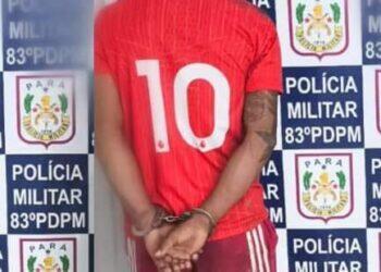 Suspeito de ferir a prima com terçado é preso pela PM em Bagre, no Marajó | Polícia