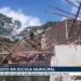 Teto de sala desaba durante ventania em escola na zona rural de Goianésia do Pará