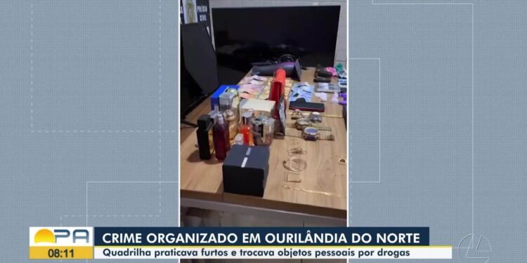 Trio é preso por série de furtos a lojas e casas no interior do Pará