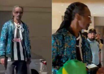 VÍDEO: Snoop Dogg surpreende ao vestir camisa do Botafogo antes de jogo contra o PSG nos EUA | Esportes